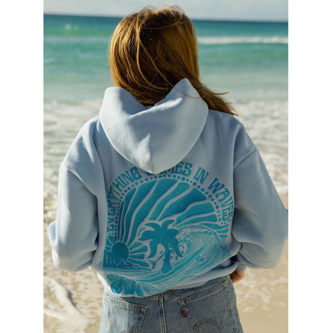 [$80 OFF] || Sunset Waves Hoodie -- Low in Stock